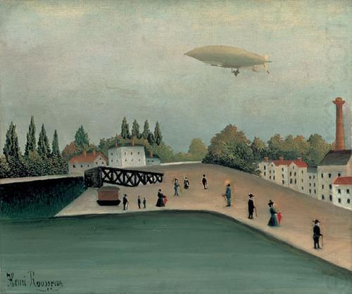 View of the Quai d'Ivry, Henri Rousseau